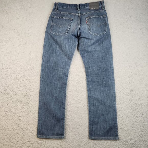 Levis 511 Jeans Boys 18 Reg Slim Fit Straight Leg Cotton Blend Modern Blue Denim - Picture 2 of 9